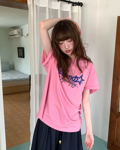 Color Loose T-Shirt BU0230
