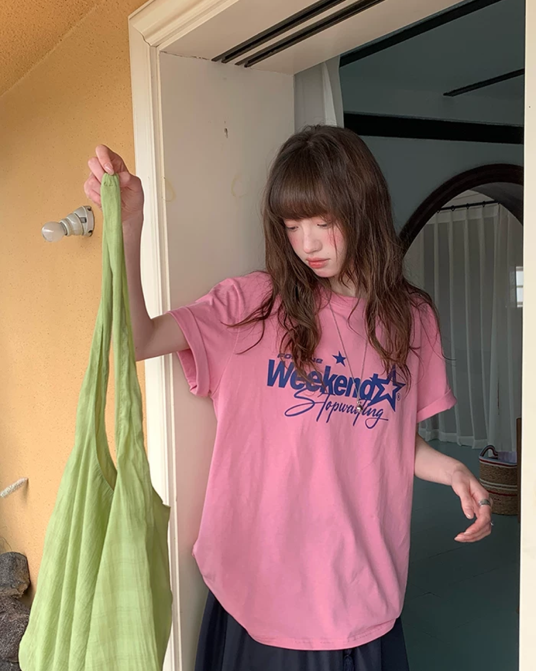Color Loose T-Shirt BU0230
