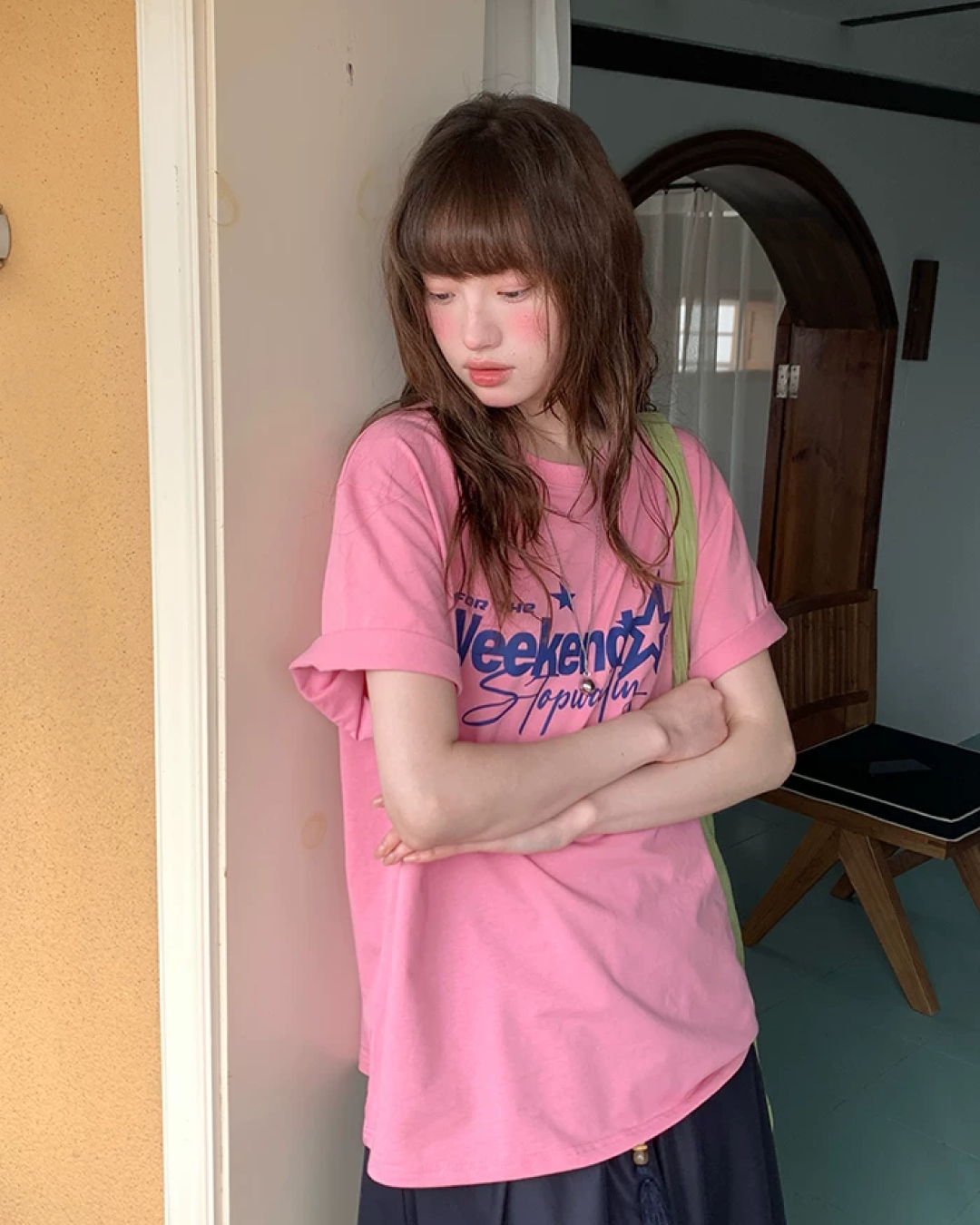 Color Loose T-Shirt BU0230