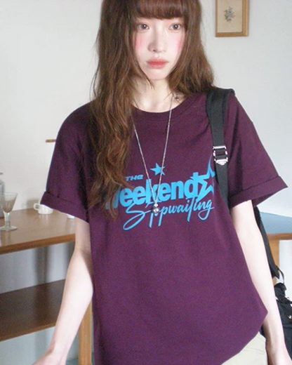 Color Loose T-Shirt BU0230