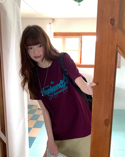 Color Loose T-Shirt BU0230