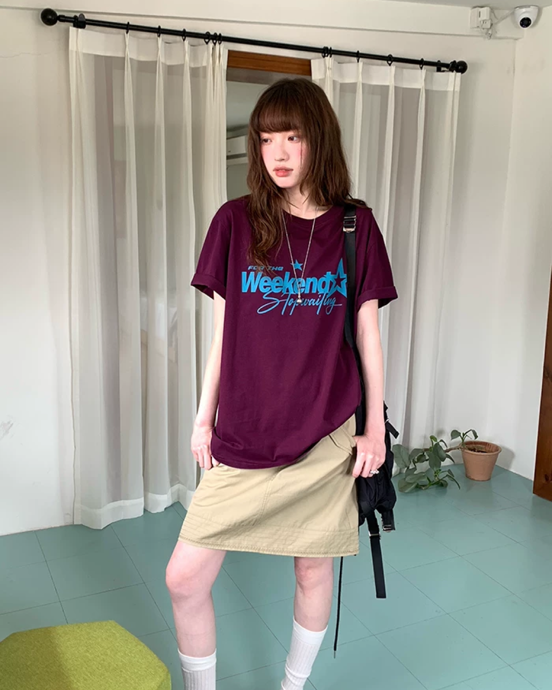 Color Loose T-Shirt BU0230
