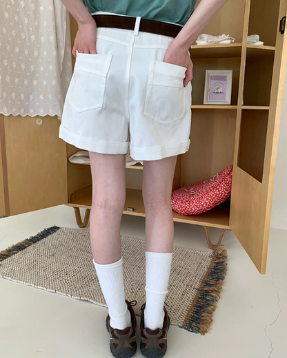 Pocket Short Pants BU0233