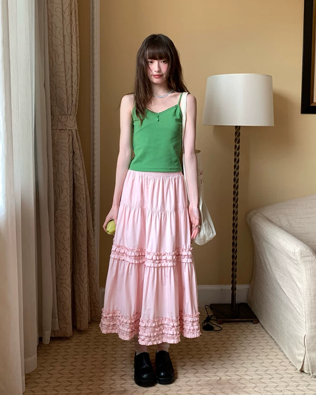 Lace Long Skirt BU0234