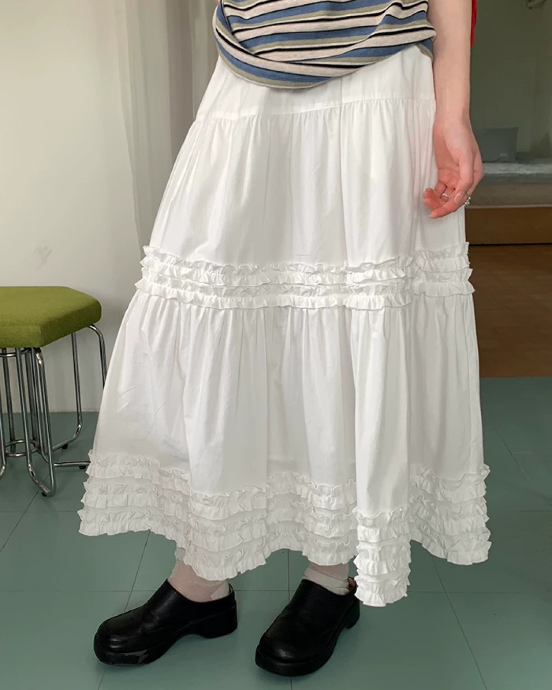 Lace Long Skirt BU0234