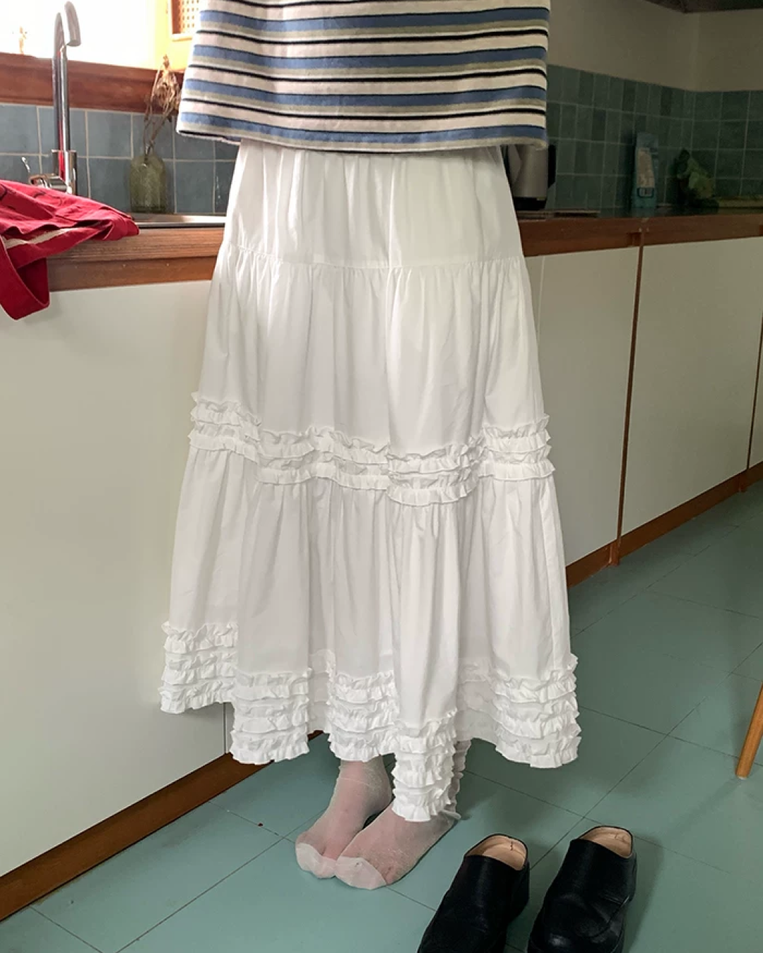Lace Long Skirt BU0234