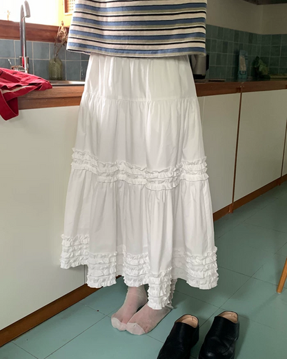 Lace Long Skirt BU0234