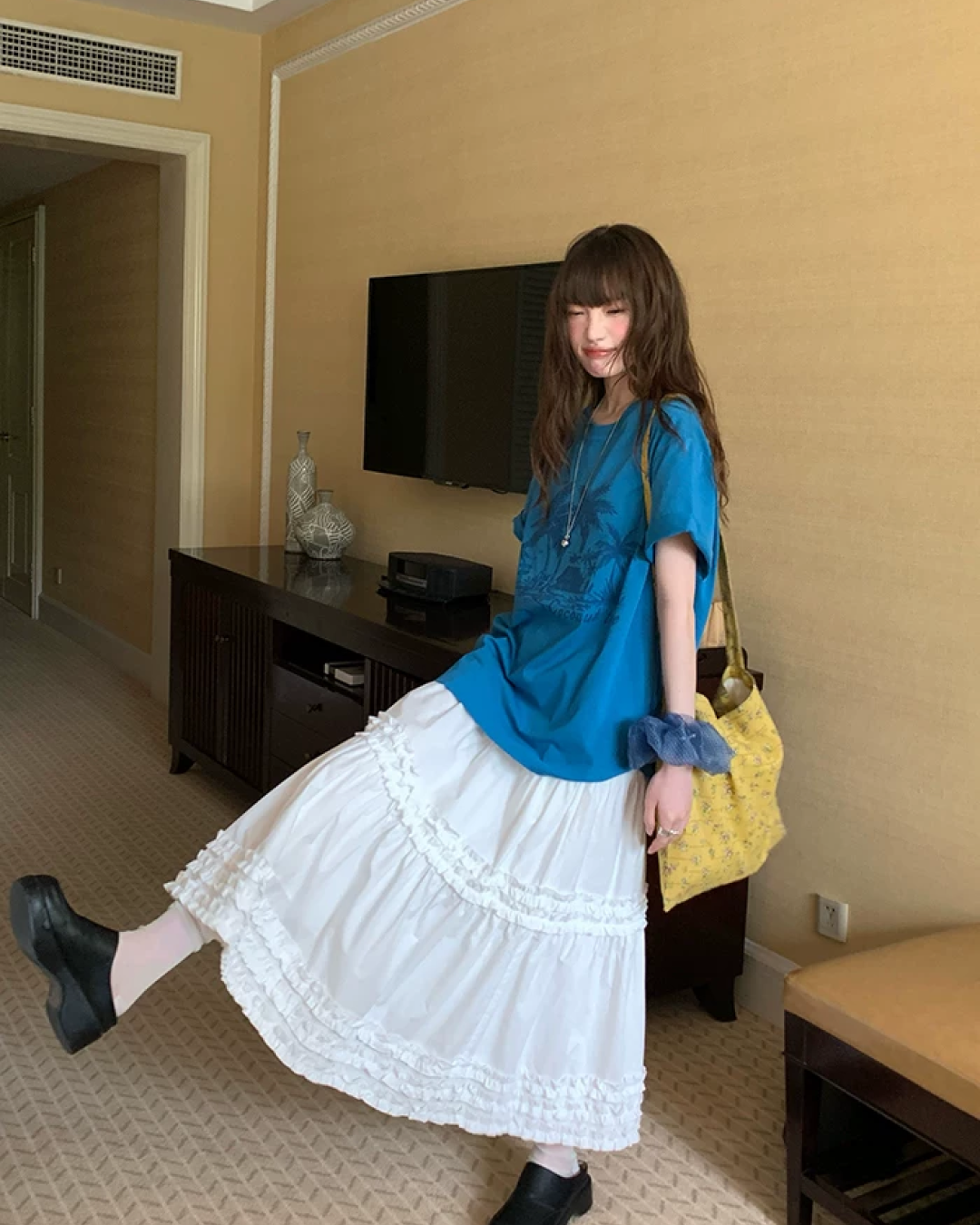 Lace Long Skirt BU0234