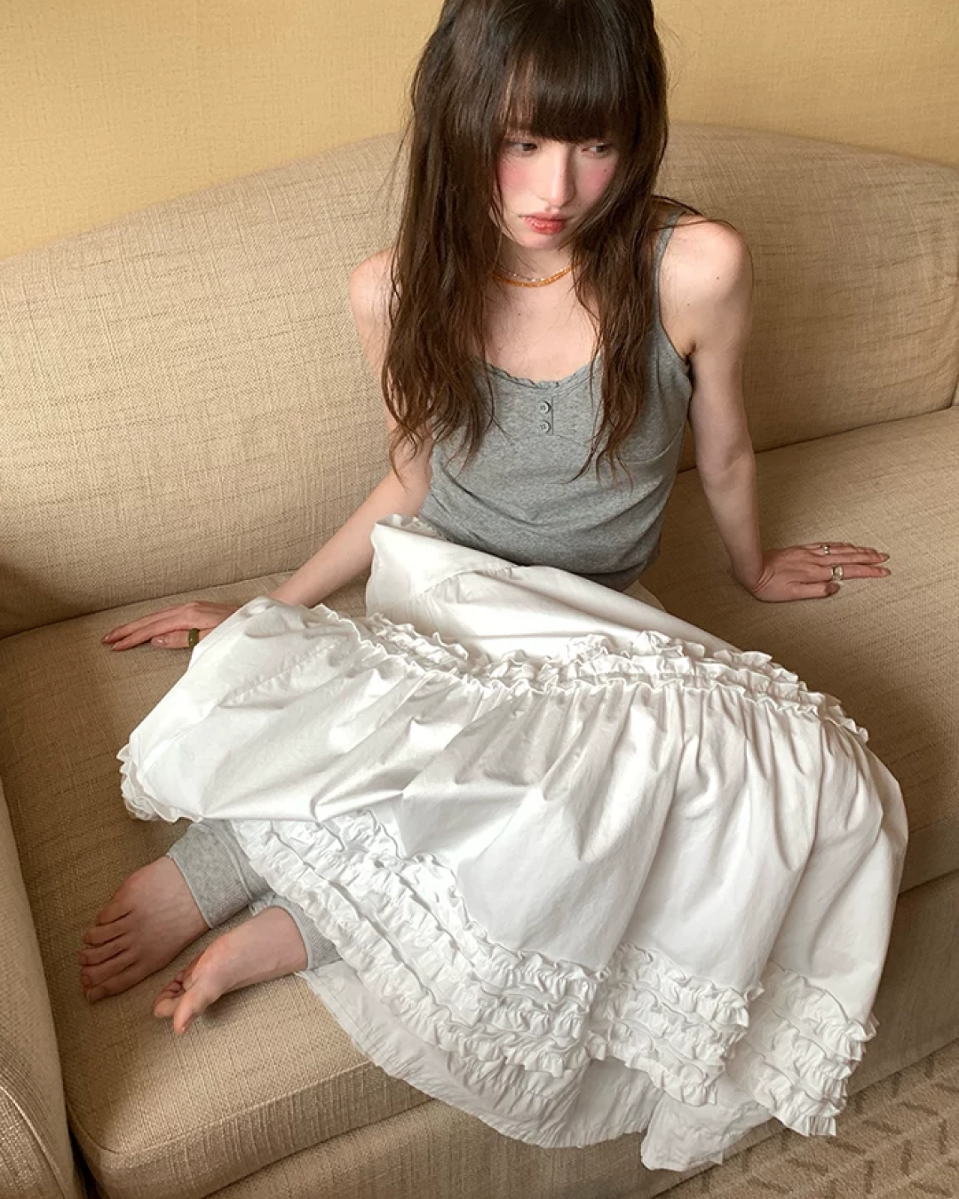 Lace Long Skirt BU0234