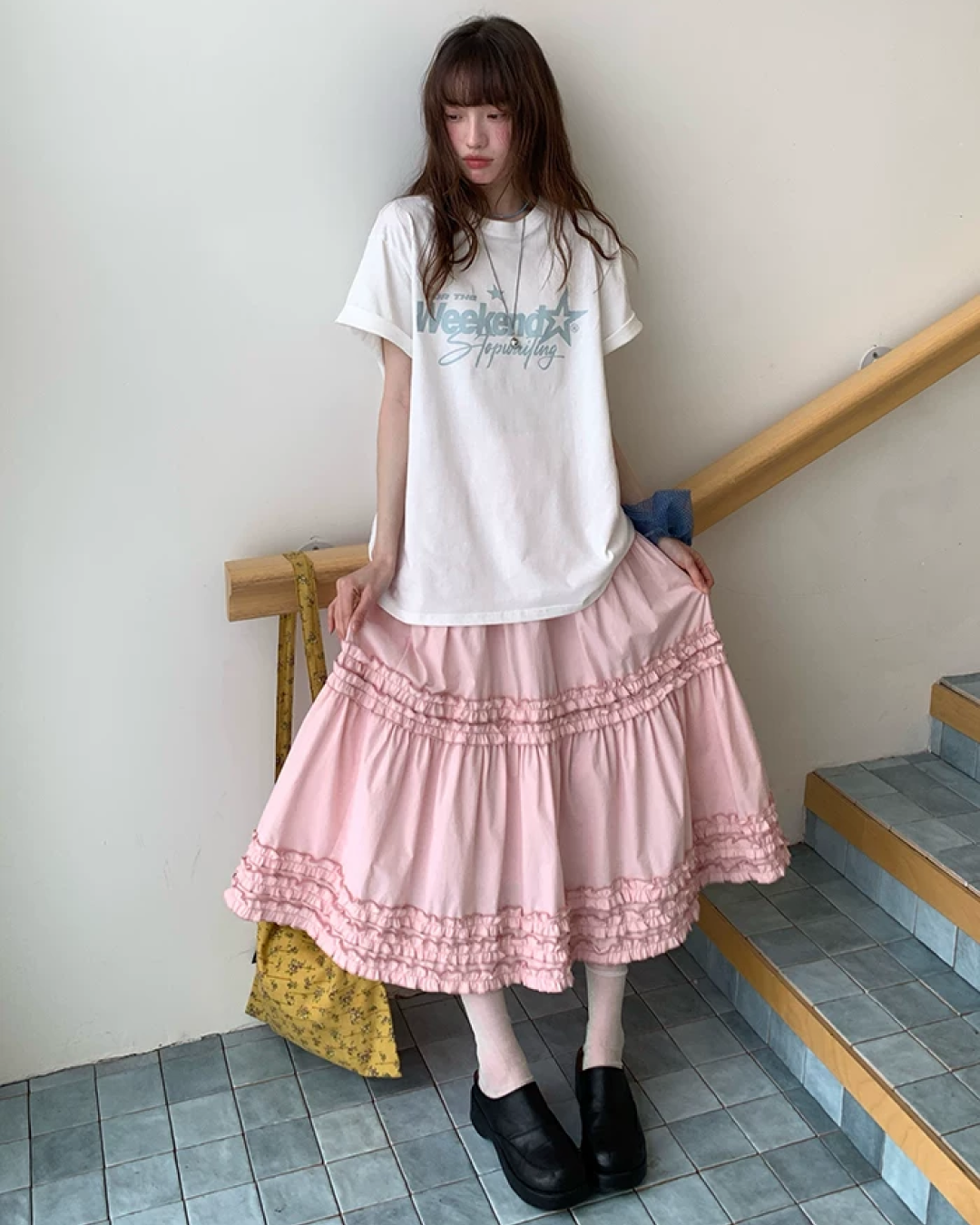 Lace Long Skirt BU0234