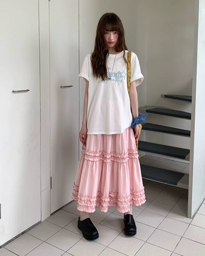 Lace Long Skirt BU0234