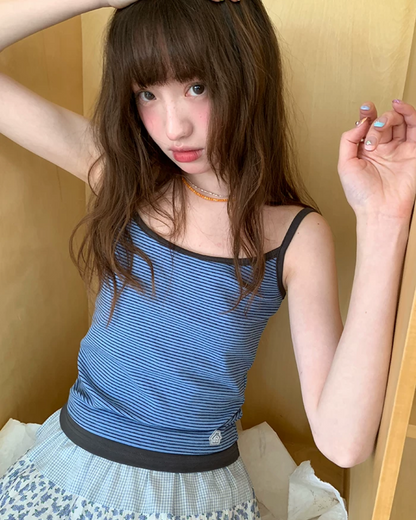 Horizontal Stripes Camisole BU0240