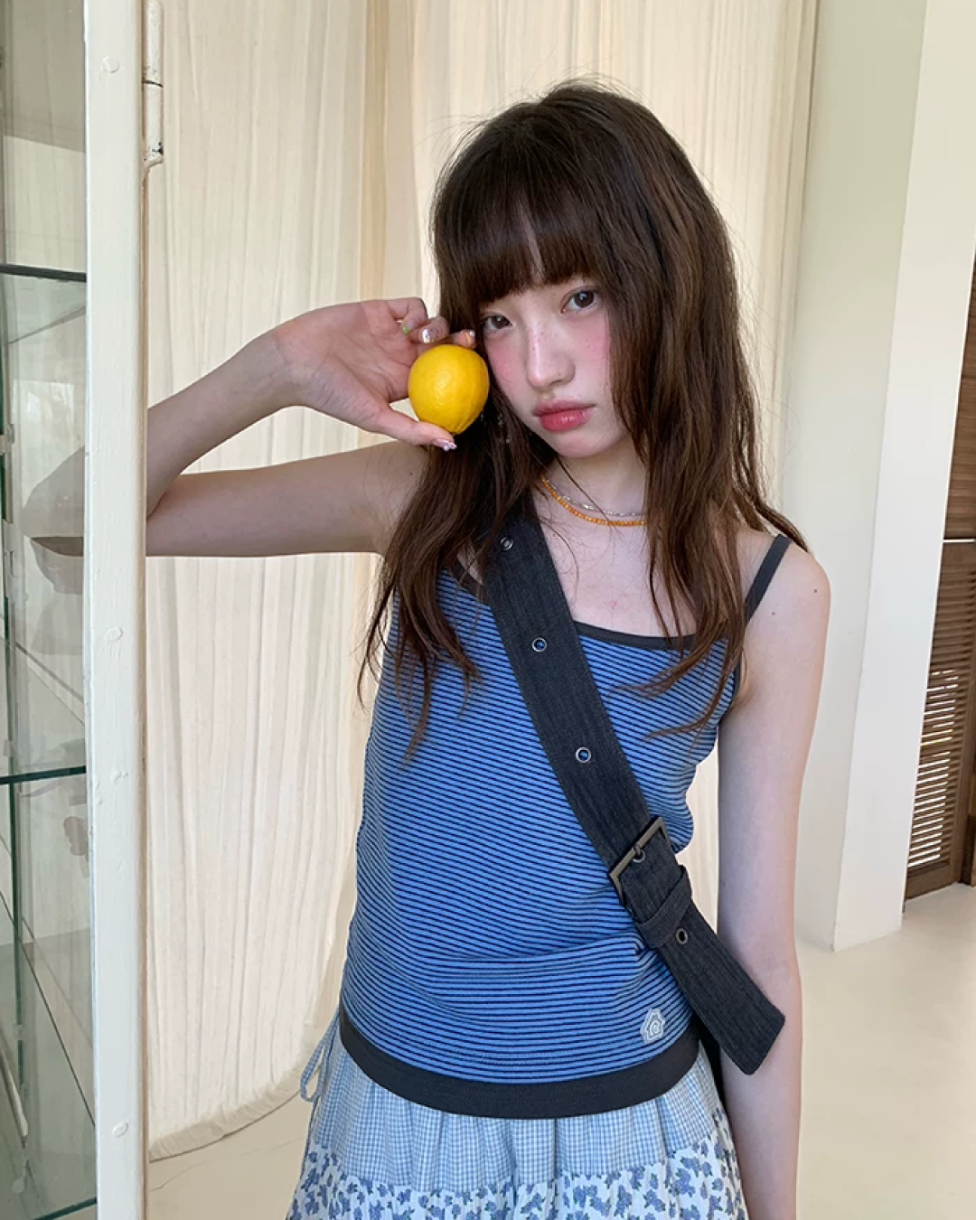 Horizontal Stripes Camisole BU0240