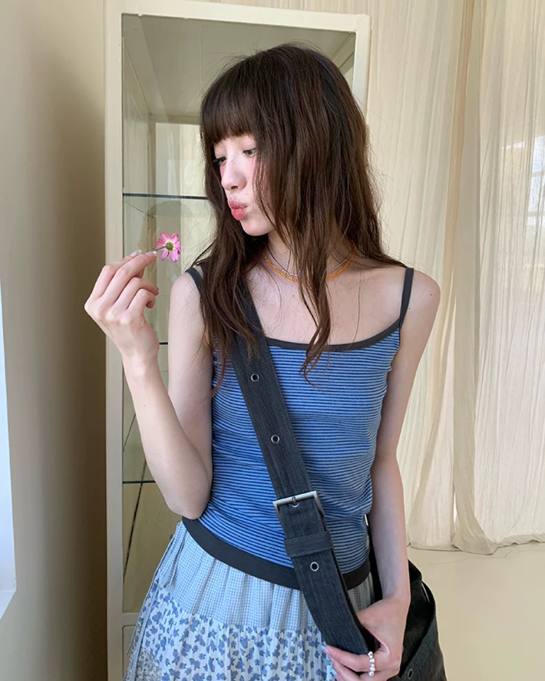Horizontal Stripes Camisole BU0240