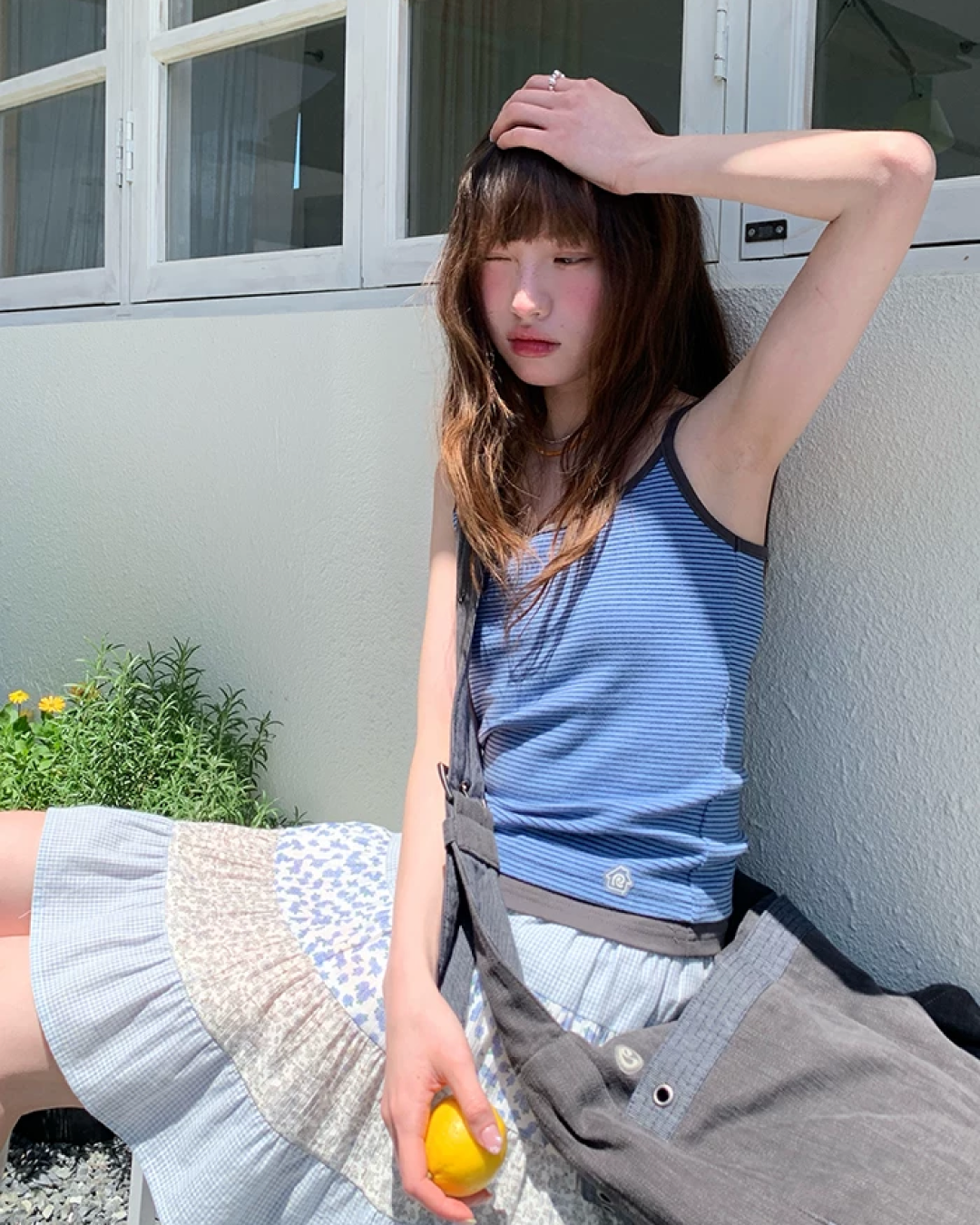Horizontal Stripes Camisole BU0240