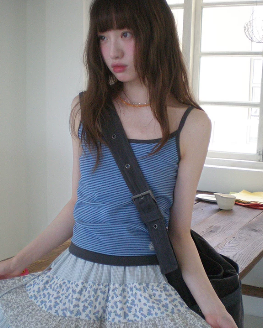 Horizontal Stripes Camisole BU0240