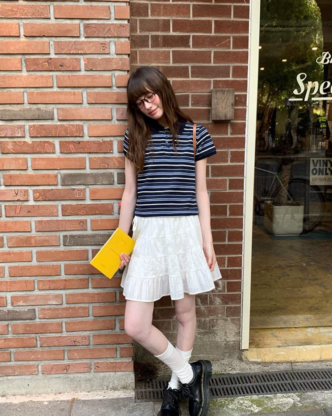 Horizontal Stripes Polo Shirt BU0241
