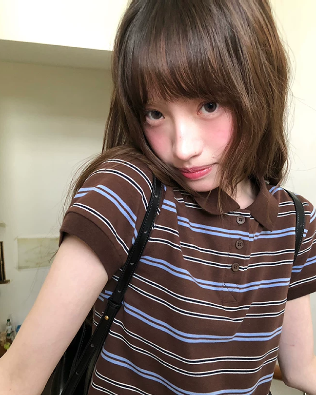 Horizontal Stripes Polo Shirt BU0241
