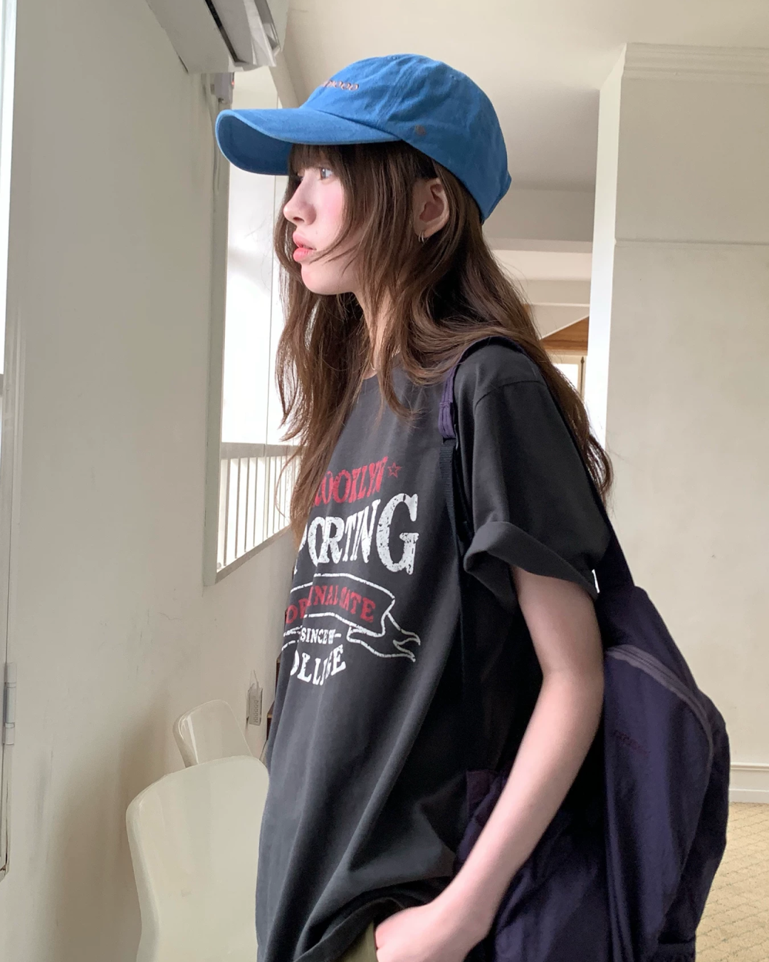 フェードレタリングデザインTシャツ BU0257