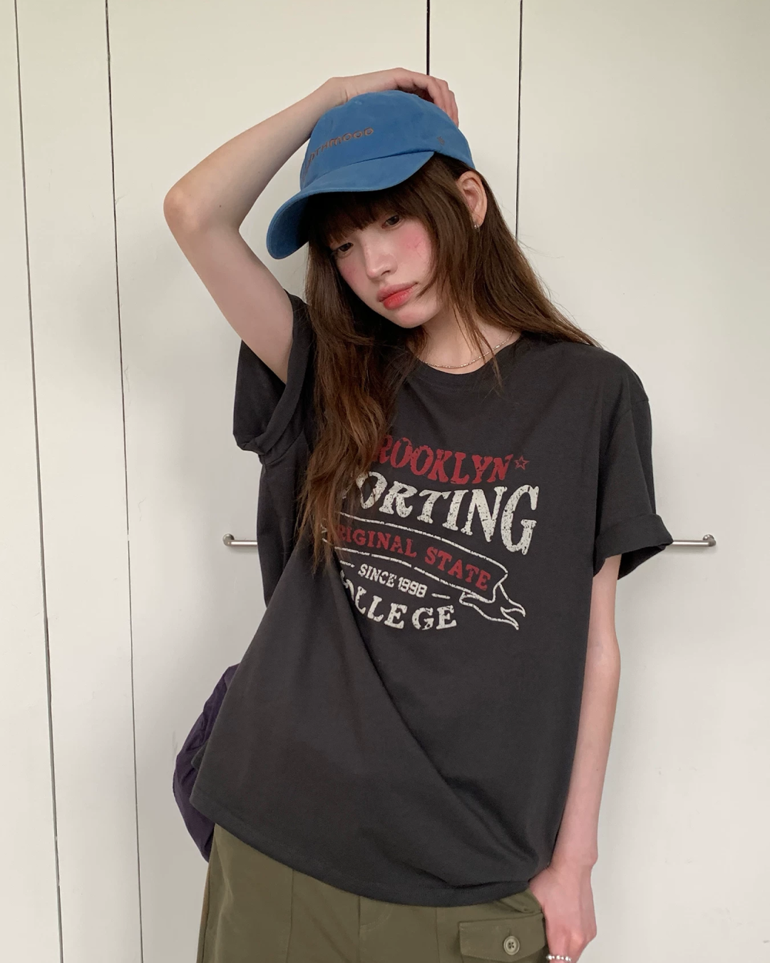 フェードレタリングデザインTシャツ BU0257