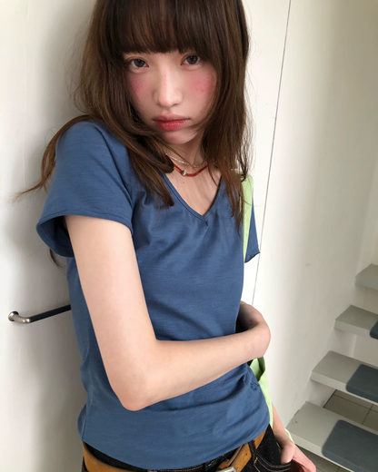 ショートカラーTシャツ BU0260