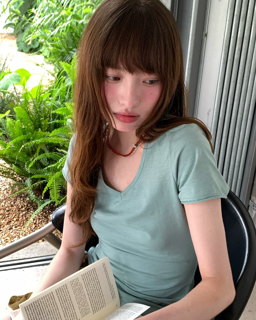ショートカラーTシャツ BU0260