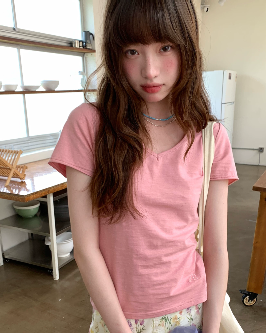 ショートカラーTシャツ BU0260