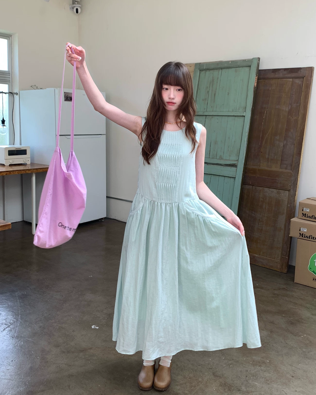 カラーノースリーブドレス BU0264 – 13rain カラーノースリーブドレス BU0264 – 13rain