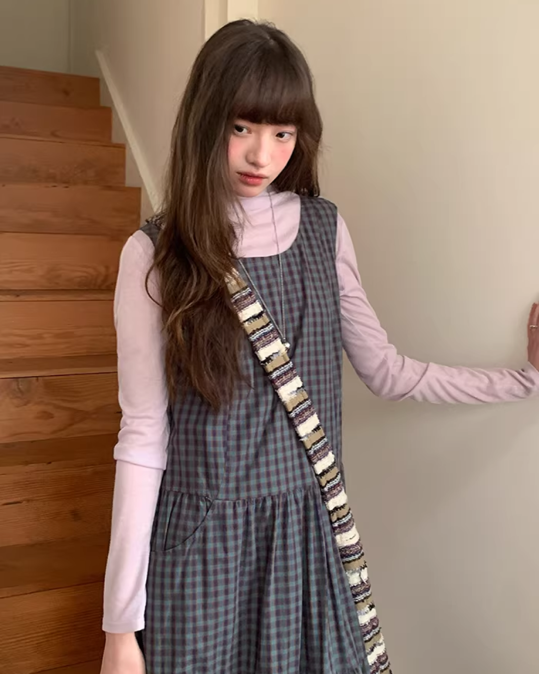 Long Flared Dress BU0164