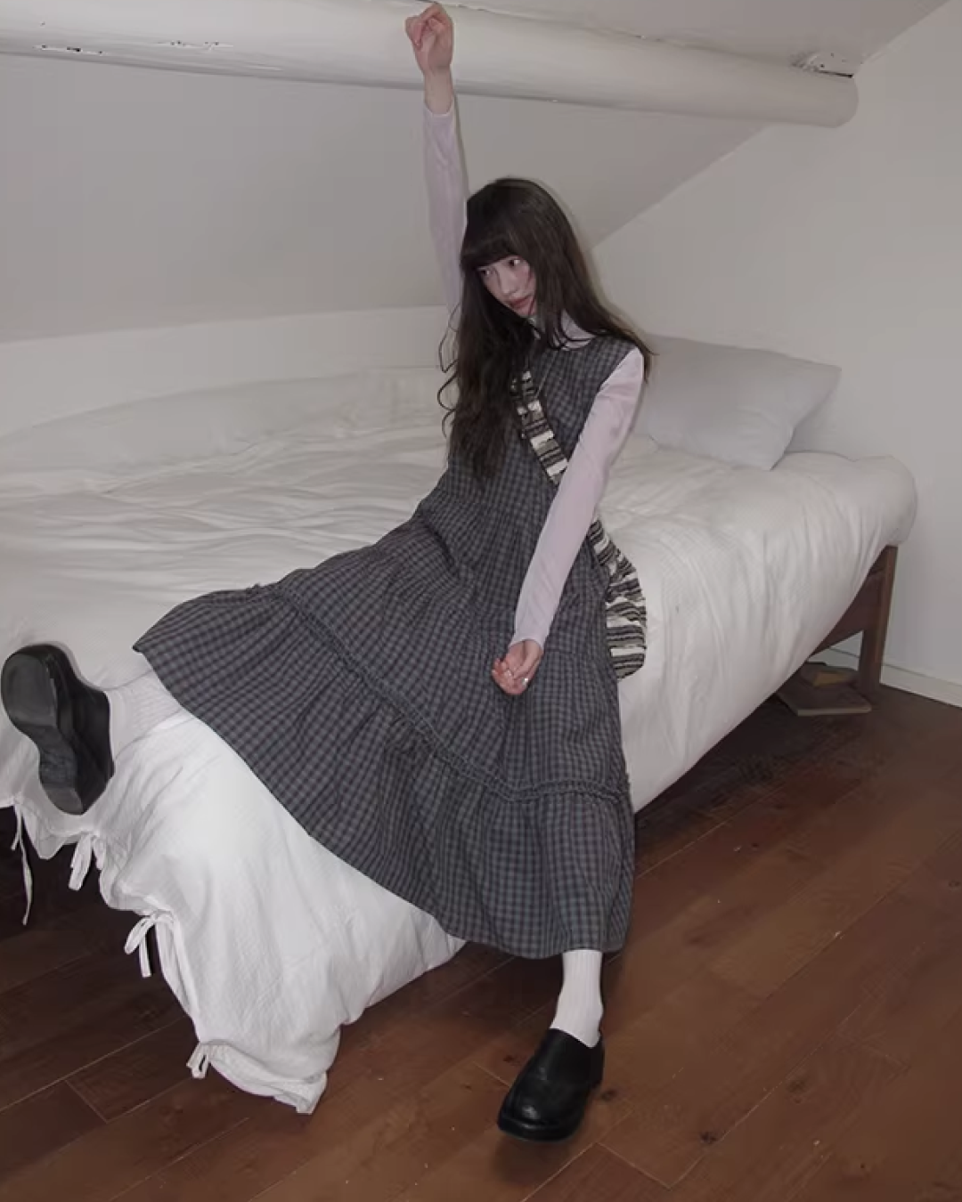 Long Flared Dress BU0164