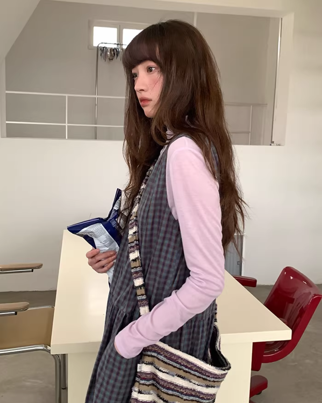 Long Flared Dress BU0164