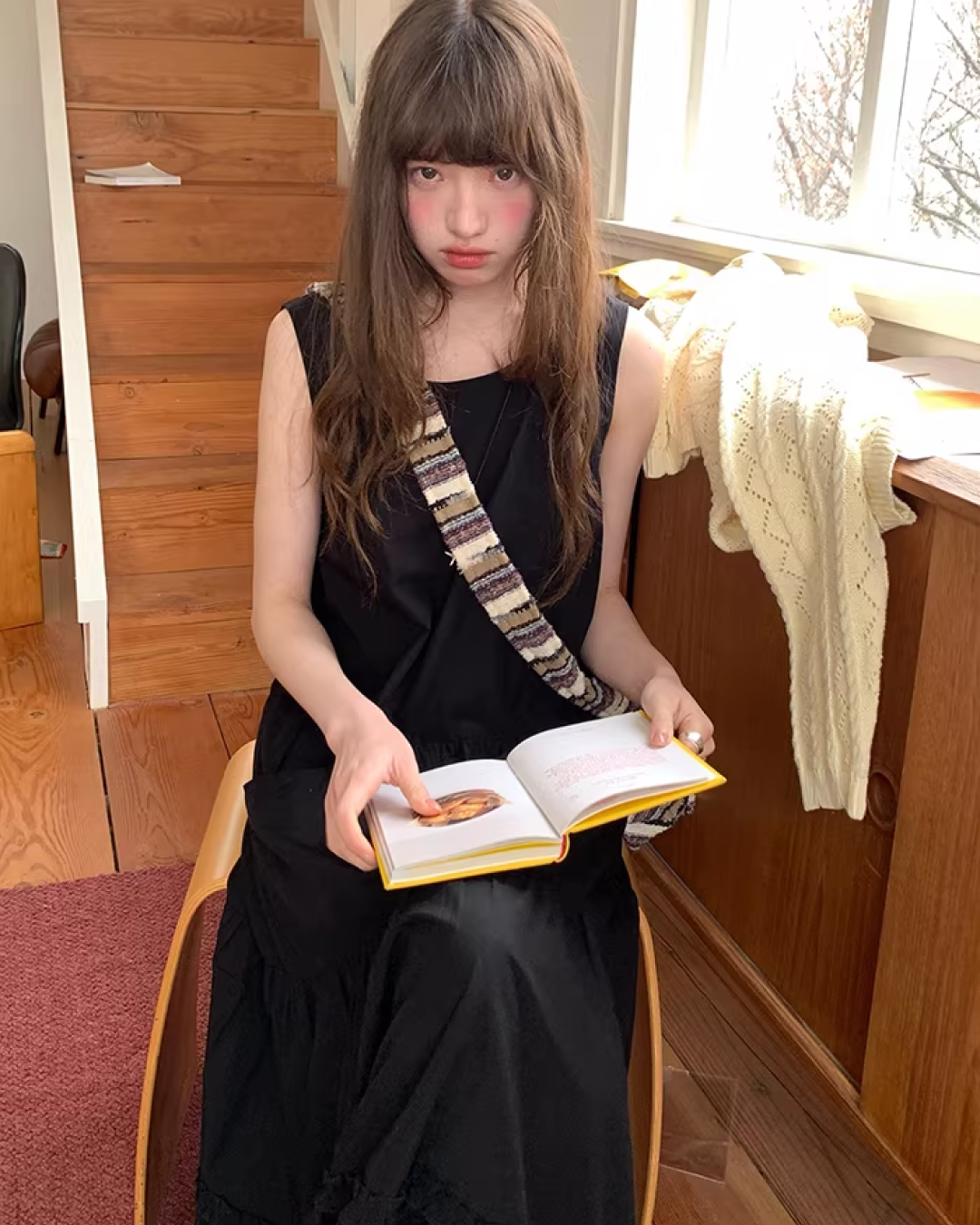 Long Flared Dress BU0164