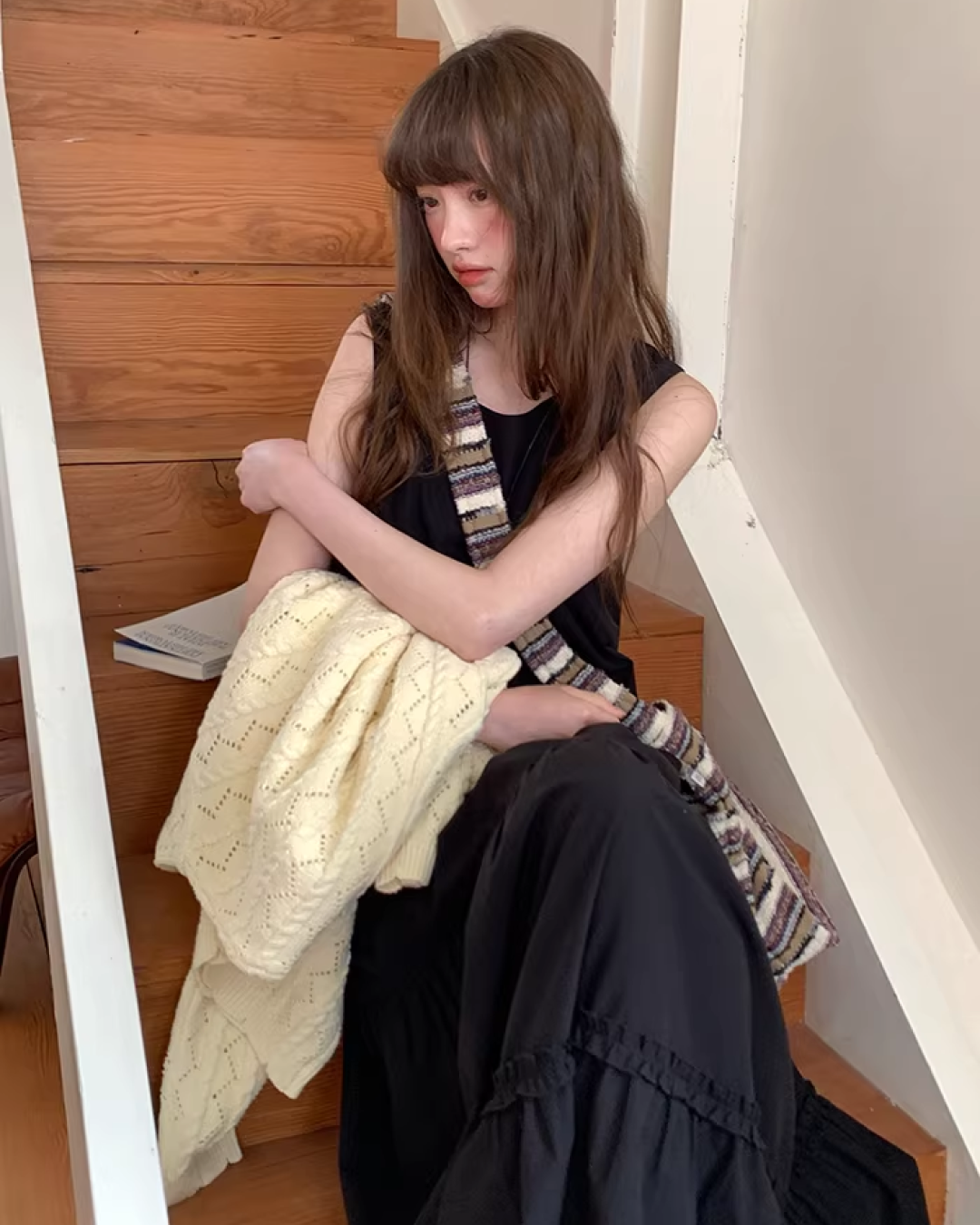 Long Flared Dress BU0164