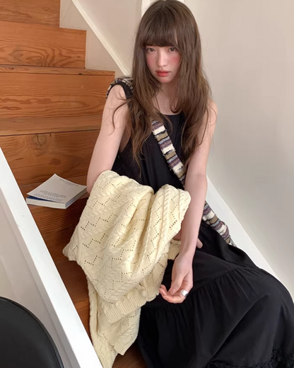 Long Flared Dress BU0164