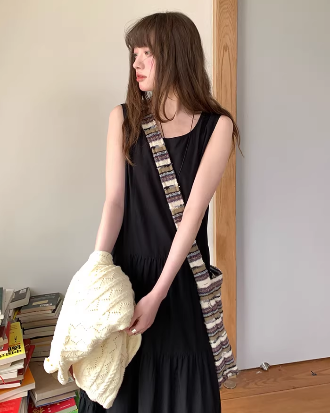 Long Flared Dress BU0164