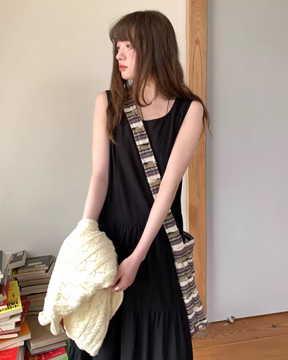 Long Flared Dress BU0164