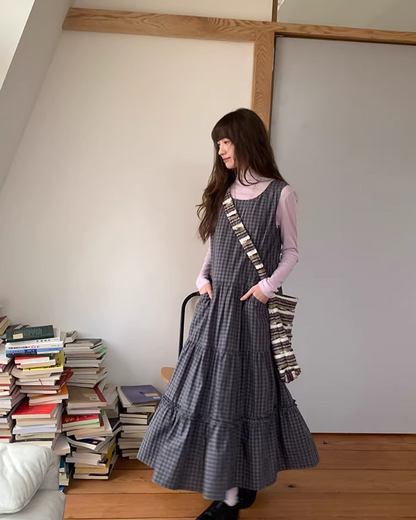 Long Flared Dress BU0164