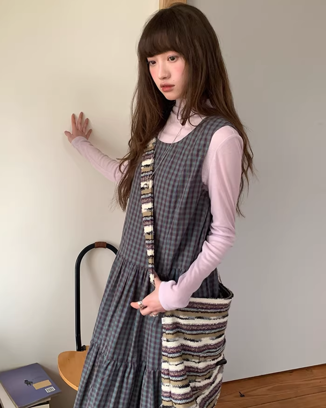 Long Flared Dress BU0164