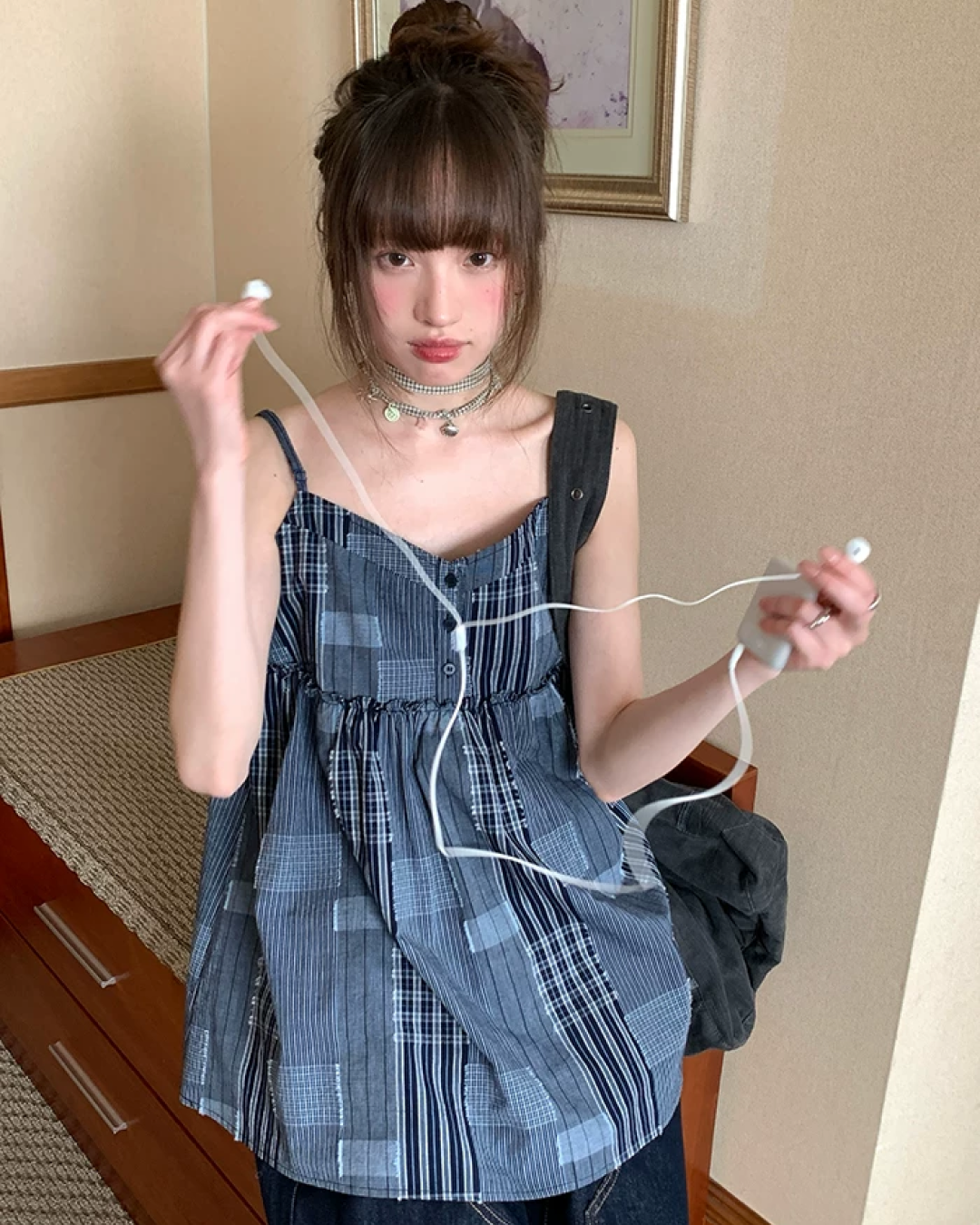 Color Block Camisole Dress BU0197