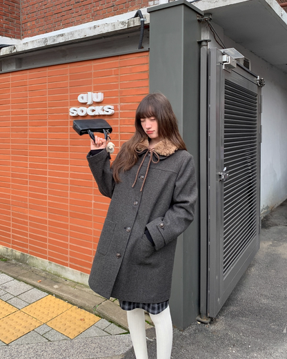 Detachable Boa Collar Outer BU0060