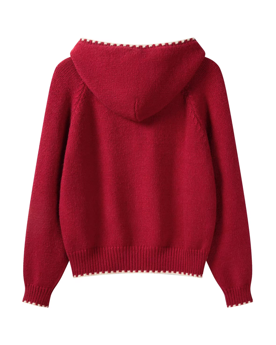 Color Knit Hoodie CA0001