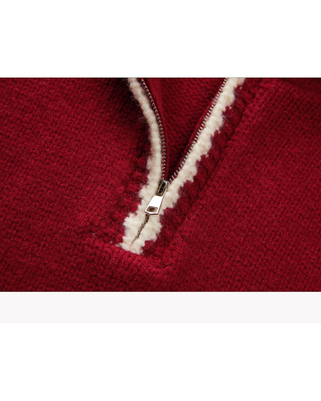 Color Knit Hoodie CA0001