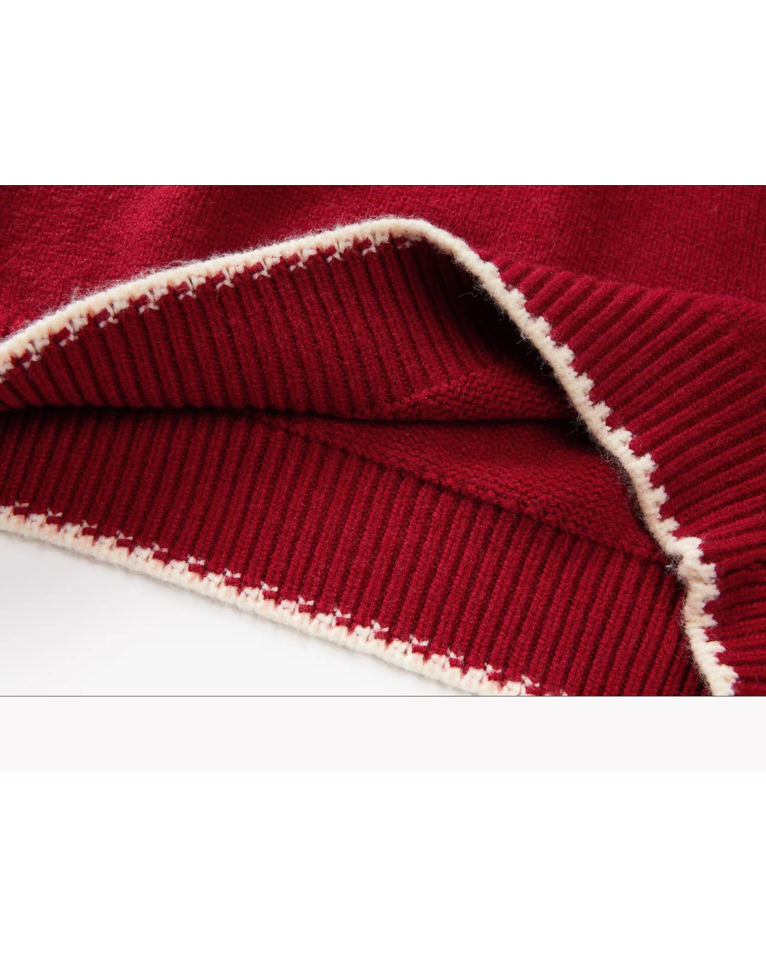 Color Knit Hoodie CA0001