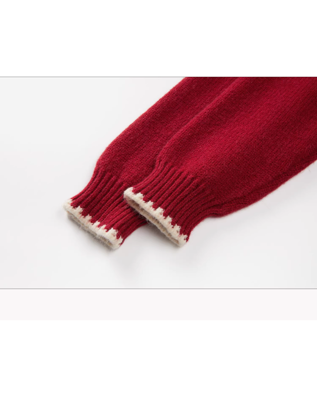 Color Knit Hoodie CA0001