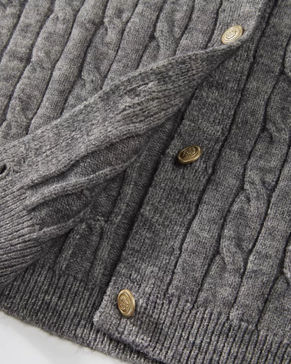 Layer Button Knit Shirt CA0002