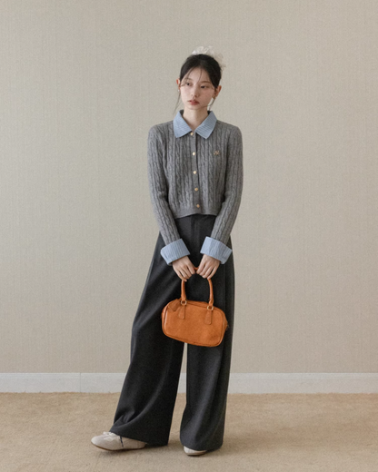 Layer Button Knit Shirt CA0002