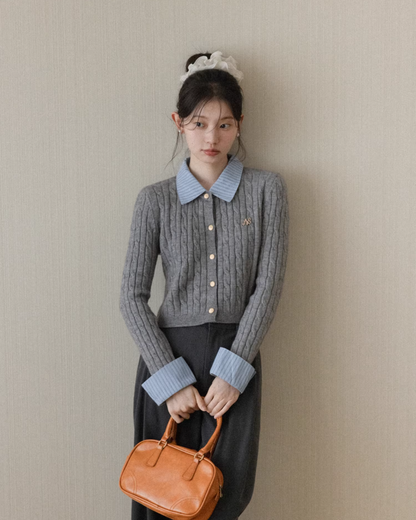 Layer Button Knit Shirt CA0002