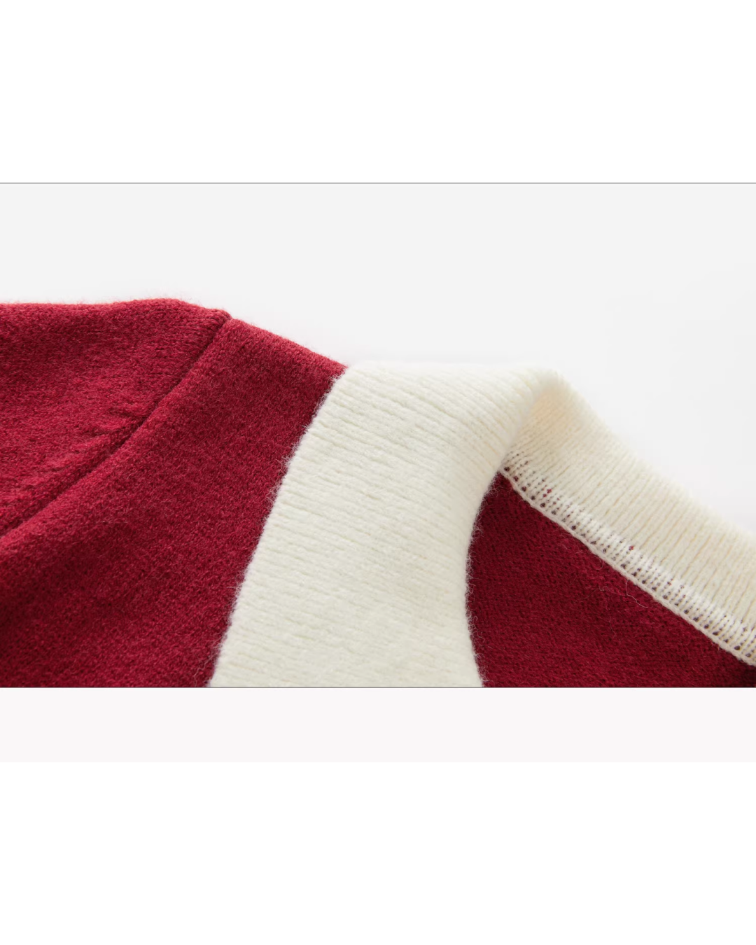 Layer Color Button Knit Shirt CA0004