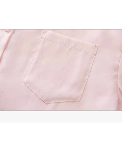 Pink Flower Pattern Matching cloth CA0005