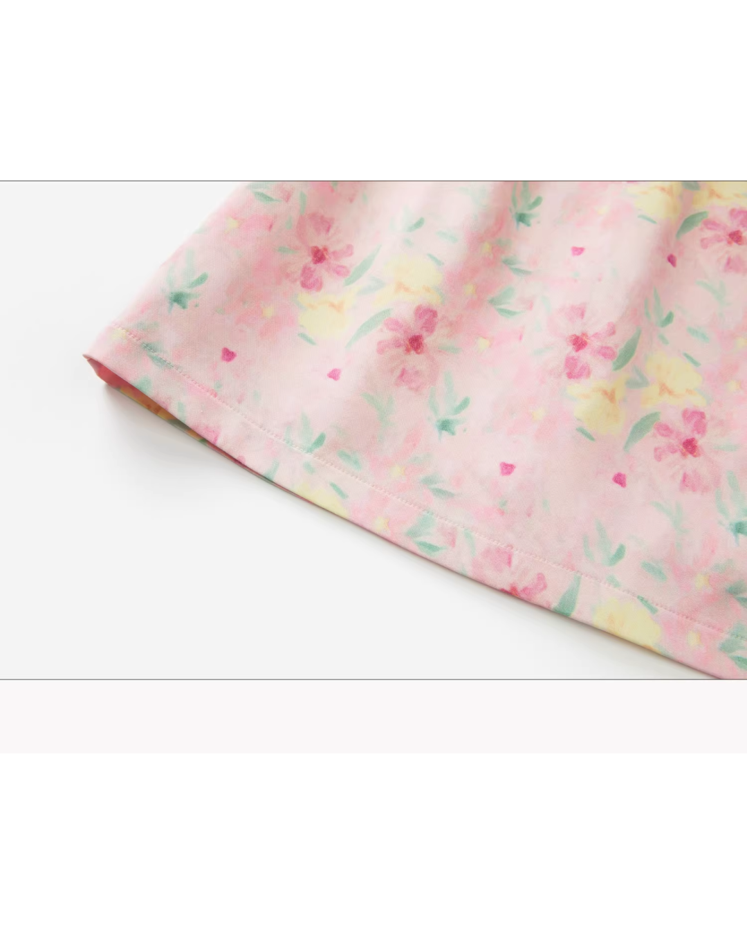 Pink Flower Pattern Matching cloth CA0005